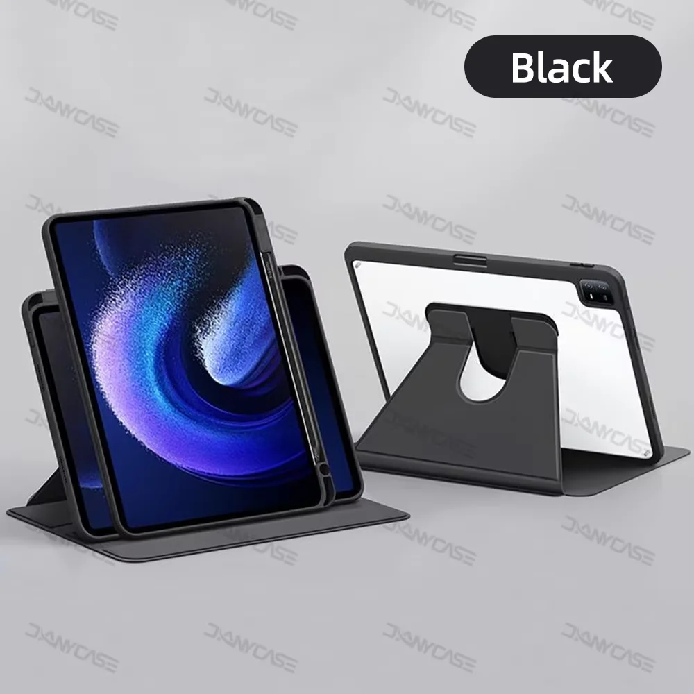 360° Rotating TPU Flip Protective Tablet Case