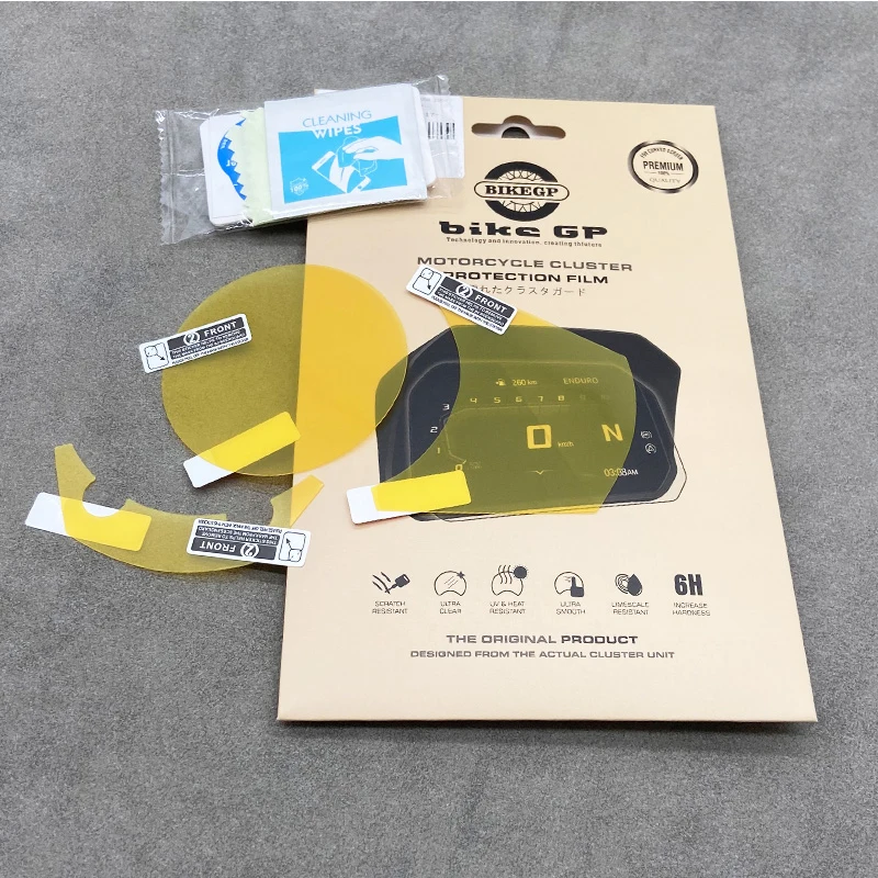Motorcycle For Kawasaki Ninja250 400 650 1000 z1000SX ZX-6R-Dashboard Anti-Scratch Instrument Film TPU film Protective