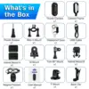 4K Cameras Action Cam Support Sports Bike Helmet With Mini Cycle Wifi Recorder Professional Photo Portable Sport Kit Very Small 6
