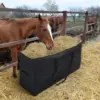 1 Pack Hay Bale Bag Waterproof  Capacity Hay Bags for Horse Cattle Goats Sheep Hay Bag with Waterproof Layer