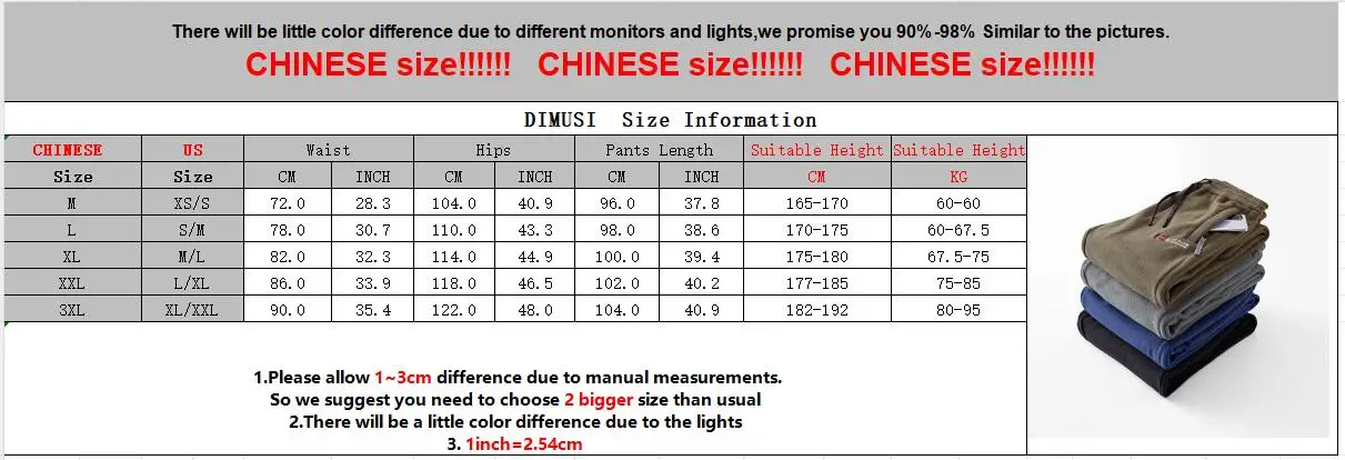 DIMUSI Winter Male Lambswool Warm Pants Casual Men's Fitness Jogging Sweatpants Male Drawstring Bottoms Fleece Trousers Clothing 6