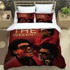 Singer The Weeknd printed Bedding Sets exquisite bed supplies set duvet cover bed comforter set bedding set luxury birthday gift 1
