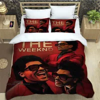 Singer The Weeknd printed Bedding Sets exquisite bed supplies set duvet cover bed comforter set bedding set luxury birthday gift 1