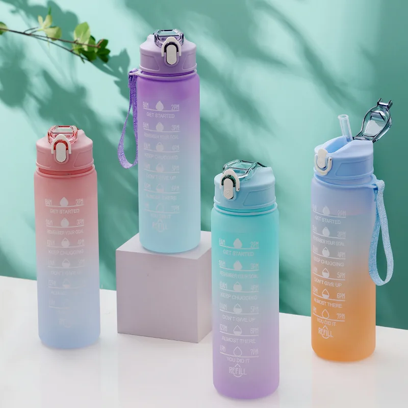 LANFENG Spots Wate Bottle,Daily Wate Intake Bottle Wate