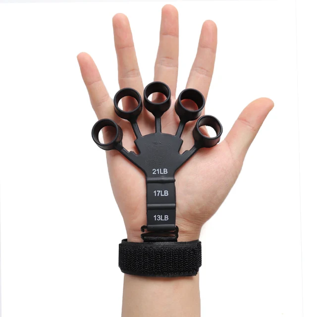 3-Resistance Hollow Hand Gripper - Finger/Wrist Trainer for Gym, Sports & Physical Therapy For Men and Women 2