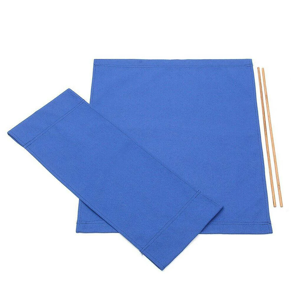 Housse De Chaise En Toile, 1 Ensemble De Chaise De Directeur En Toile De Siège De Remplacement En Tissu Amovible, Lavable, Dos En Toile De Coton, Protecteur De Tabouret En Toile De