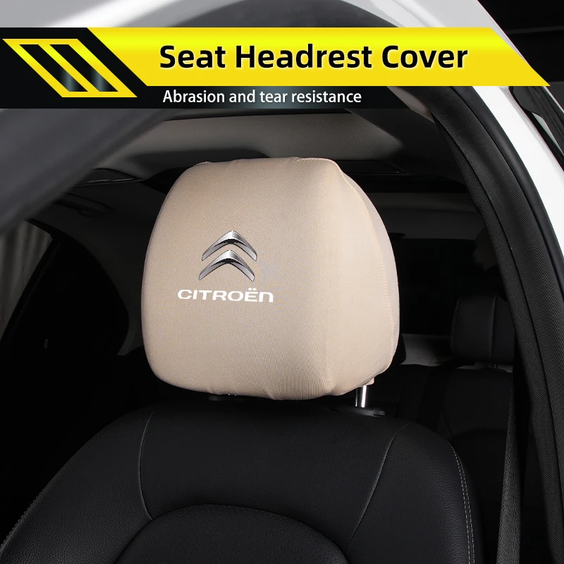 Copri poggiatesta per auto, protezione per interni, decorazione per Citroen C4 C3 C5 C1 C2 Berlingo Celysee Cactus Picasso - Image 2