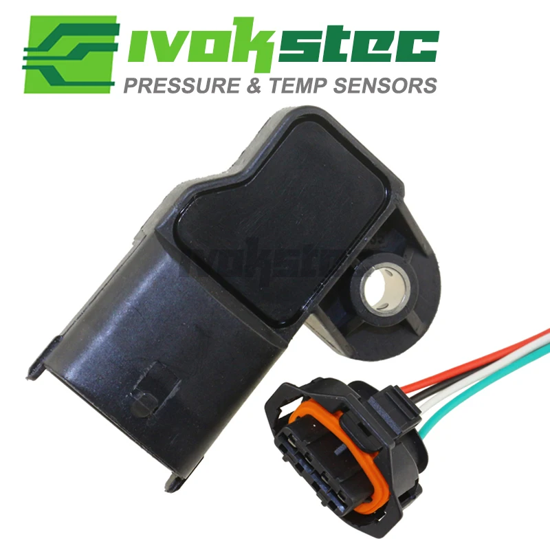 With Plug 3.5bar Map Sensor Turbo Boost Air Pressure Sensor For Fiat Mercedes Nissan Vw