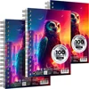 5.5X8.5" PREMIUM SKETCHBOOK SET, 3 PACK (300 SHEETS), 68 LB (100 g/m²), Spiral Binding 1