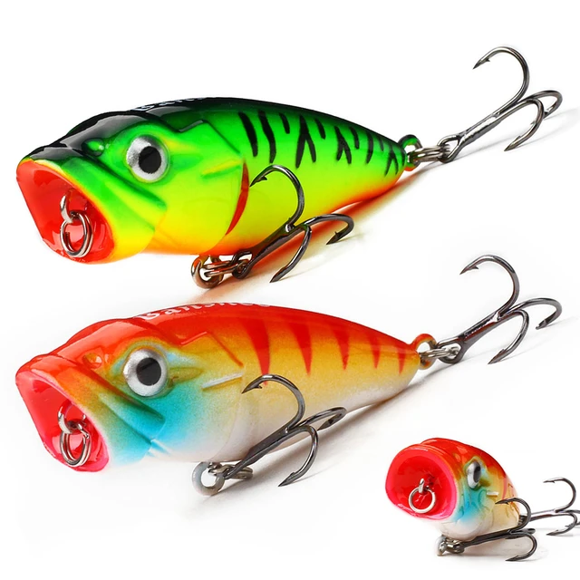 Banshee 45mm 3.3g Mini Popper Fishing Lure Hard Bait Artificial