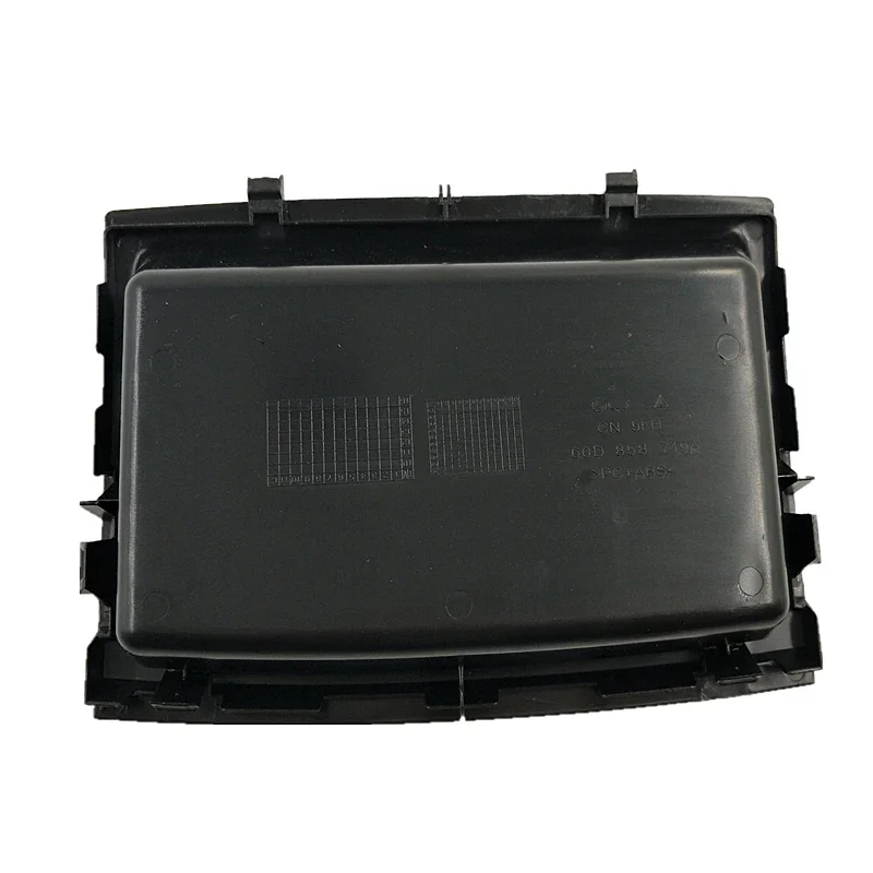 Car Interior Trim 1/2PCS Dashboard Debris Tray Storage Box Rubber Insert Trim For VW Polo 4 9N GTI 2004 2006 2008 2010 6Q0858719A 6Q0858168