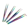 1 Pcs Eyelashes Tweezers Stainless Steel Superhard Tweezers High Precision Anti-static Tweezers for Eyelash Extensions 3