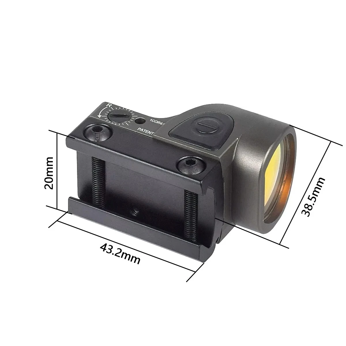 Tactical RM SR Reflex Red Dot Sight Pistol Mos Glock Rifle Reflex Sights Scope Airsoft Weapons Fit 20mm Rail Mount red dot sight