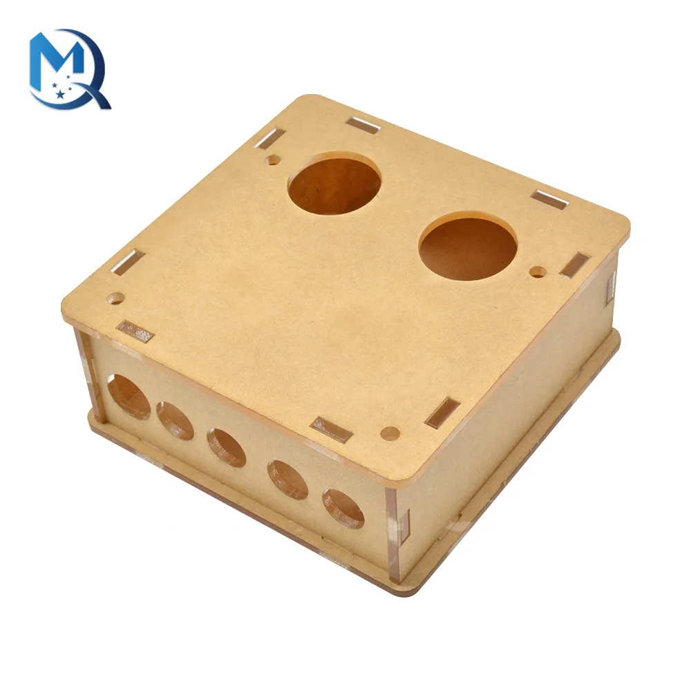 6J1 Tube Amplifier Audio Board Amplificador Pre-Amp Audio Mixer 6J1 Valve Preamp Bile Buffer Diy Kits Acrylic Box Shell Case
