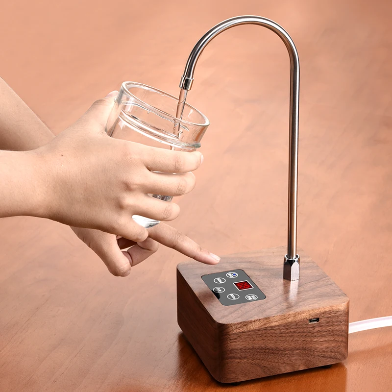 Intelligent Water Dispenser USB Rechargeable Electric Drinking Water Bottle Pump Desktop Beverage Dispenser Water Pumping Device 1