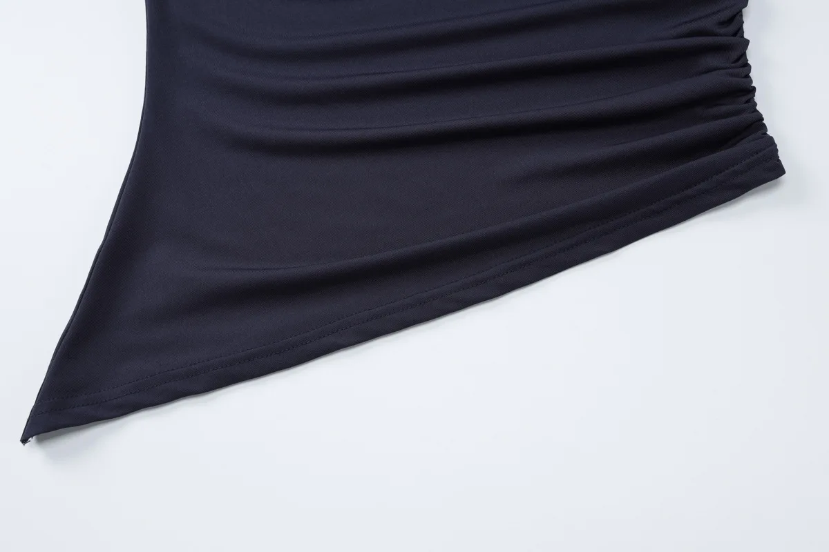 Fashion Autumn 2 Piece-Set Female Flared Pants Streetwear Slim Pleated Long Sleeve Casual Outfits Women's Pants Sets
