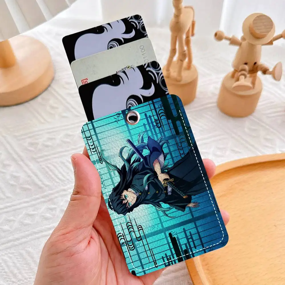 무이치로 토키토 애니메이션 사무용품 남녀 신용카드 키링 학생증 ID 카드 홀더 자격증 홀더 카드