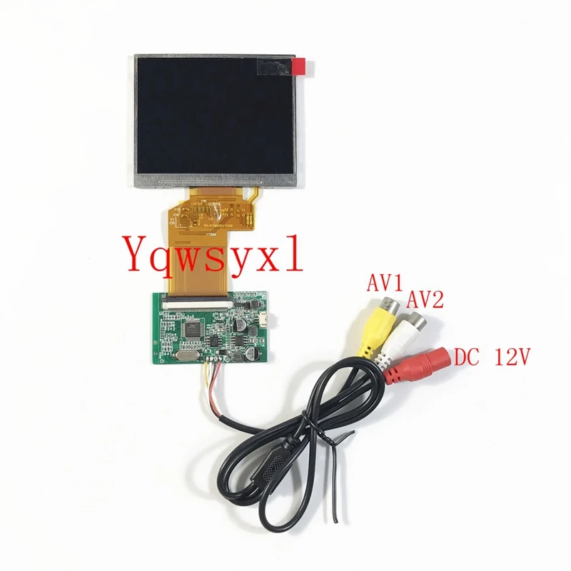 Nova 35 Polegadas Tft Lq035nc111 320*240 Tela Lcd para Satlink 6902 6905 6906 6908 6909 6912 6918 6922 Lcd 2av Lcd Placa do Motorista - Imagem 3