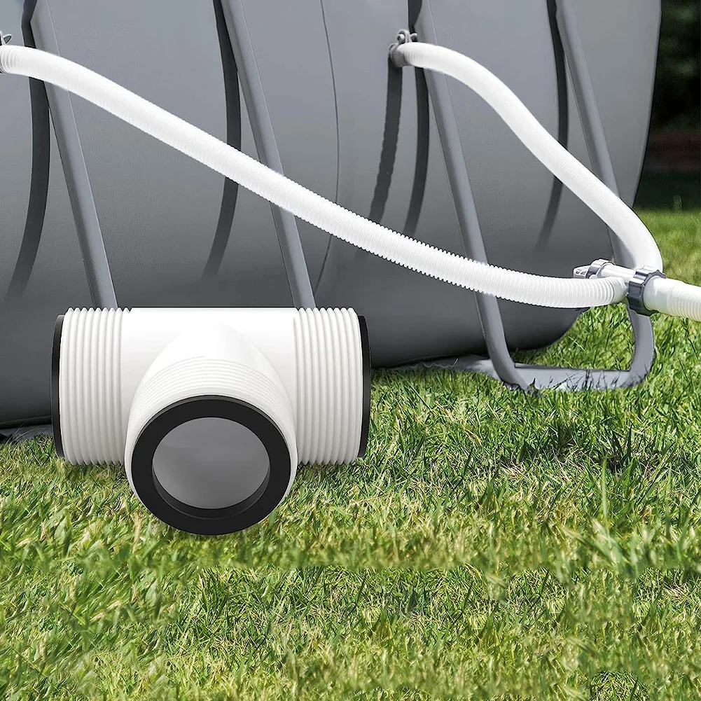 Swimming Pump Hose Adapter Controlling Flow Above Ground Pool Hose Connector Threaded Inlet Pump Adapter for Intex Coleman Pool
