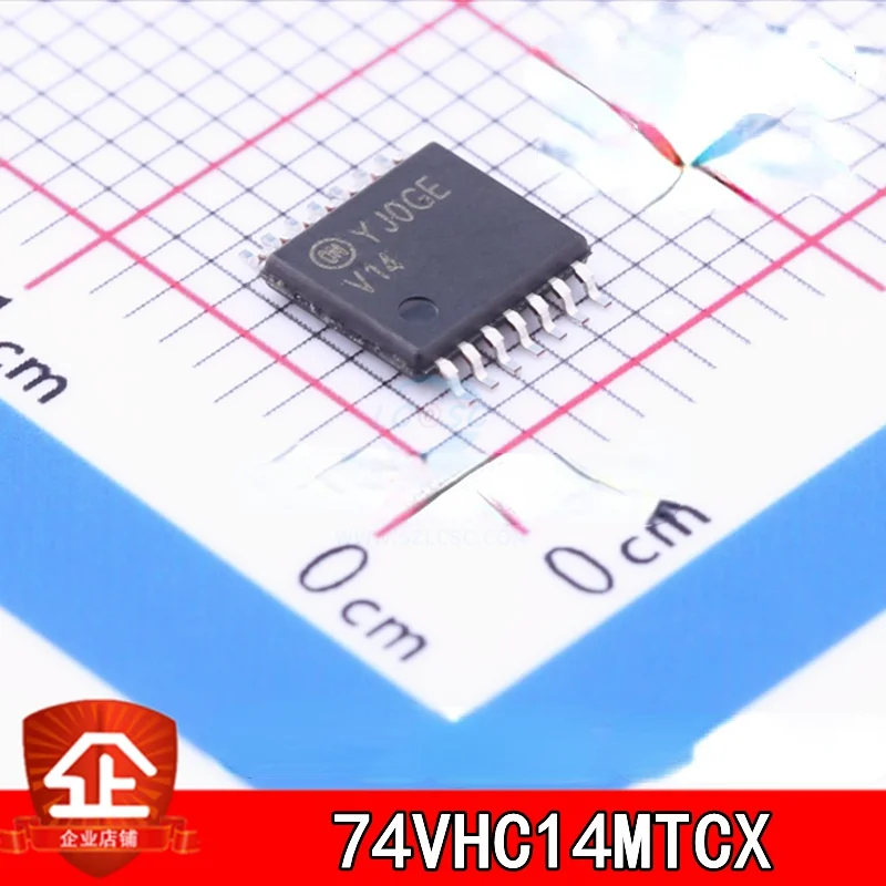 10pcs New and original 74VHC14MTC 74VHC14 TSSOP14 Screen printing:V14 Logic IC 74VHC14MTC 74VHC14 TSSOP-14 V14