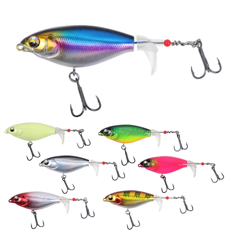 1 шт. рыболовная приманка Whopper Plopper 75 мм 6 5 г карандаш Topwater искусственная жесткая