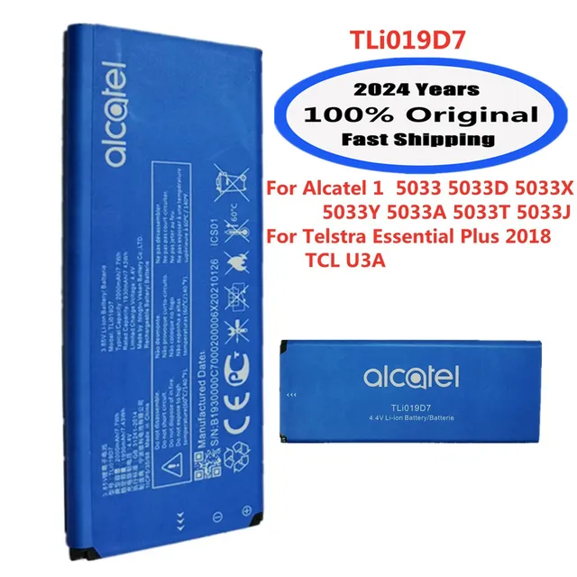 Batería De Repuesto Para Alcatel EE70 Y EE70VB - 3.7V, 2150 MAh, Compatible Con Modelo TLi021F7