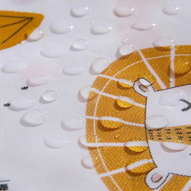 Dust Cover Refrigerator Dust Cover with Storage Bag Washable Multi-purpose Printing Protection Cover for Household Washing Machine Cabinet