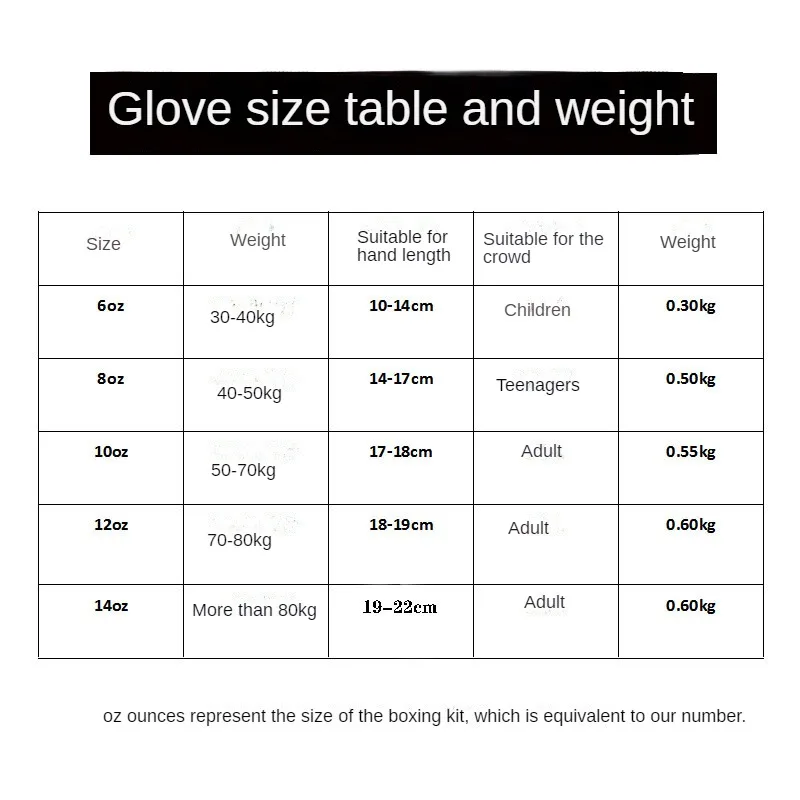 Luvas de Boxe Profissional para Crianças e Adultos, Treinamento Sanda, Combate Muay Thai, Sacos De Perfuração, Luvas De Boxe, Novo 3 S3615819cf39b4541a2133decea2cd969q