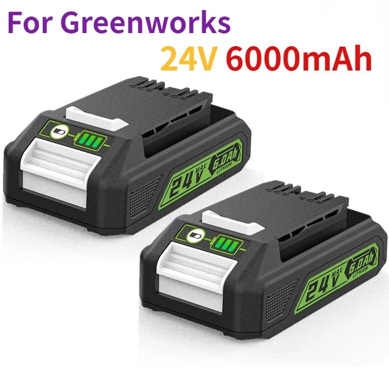 

Запасная литиевая батарея greenworks 24 В 29842 Ач bag708 20352, совместимая с 22232 24 В greenworks