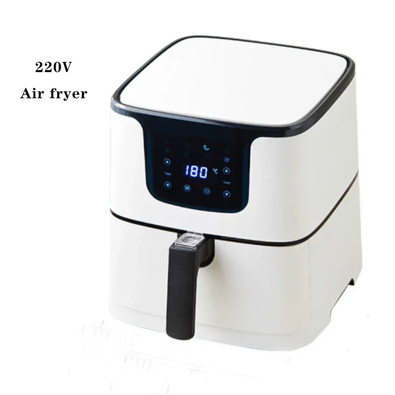 5.5L Air Fryer 220V 1700W Air Fryers Oil-Free Healthy Fryer Pizza Pot Smart Touch LCD Electric Fryer KZ-D5501 4
