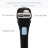 Electric Back Hair Shaver Detachable Men Hair Trimmer With Foldable Long Handle Pain-Free Hair Razor for Body Leg Hair Removal 3
