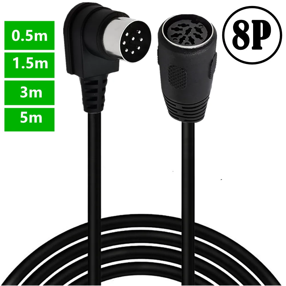 8 PIN DIN Extention speaker Audio Cable for Bang & Olufsen B&O Powerlink  Ect Musicial Insturement - AliExpress