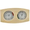 5 Type Original Wood Hemlock Sauna Hygrothermograph Durable Thermometer Hygrometer Humidity Temperature Measure Gauge For Indoor 4
