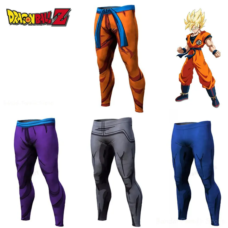 Dragon Ball Son Goku Fitness Pants Tights Compression Pants