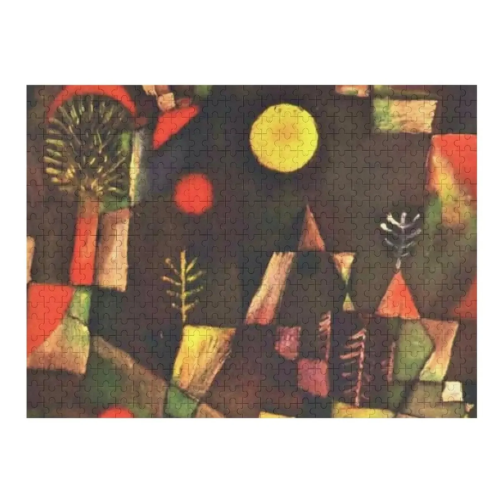 Paul Klee - Full Moon Jigsaw Puzzle Scale Motors Iq Children Puzzle connor mcdavid jigsaw puzzle anime wooden compositions for children scale motors puzzle