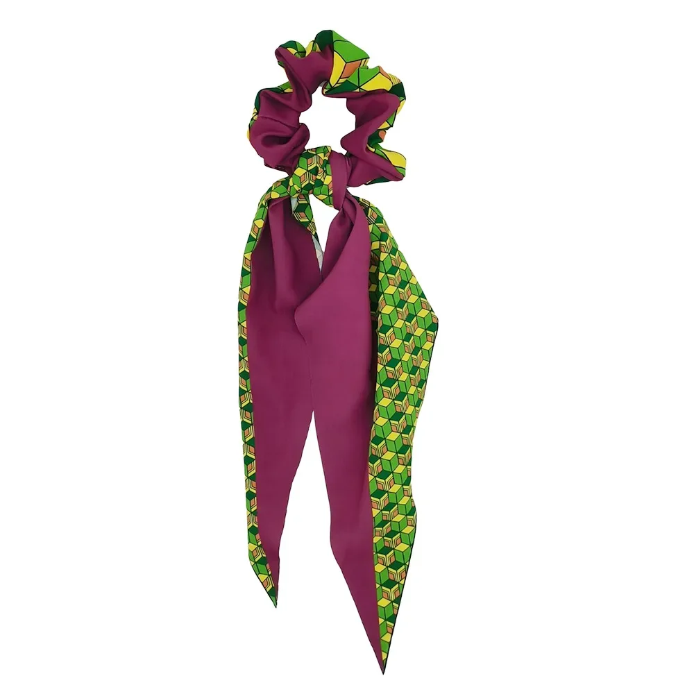 Hair Accessories Hair Scrunchies Anime Cosplay Props Anime Cosplay Costume Headwear Hair Ring Ribbon Nezuko Zenitsu Tanjirou Scrunchies Hair Accessories Girl Costume Props