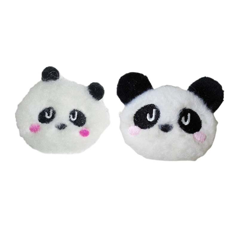 

5pcs Panda Shape Appliques for DIY Hat Gloves Scarves Clothes Sewing Patches