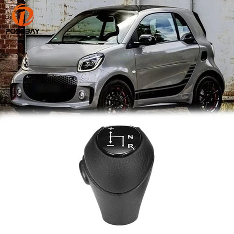Pomello Del Cambio Automatico Cambio In Pelle Pu Plastica Fit Smart City-Coupe 450 1998-2004 Fortwo Cabrio 451 450 Coupe 451 450