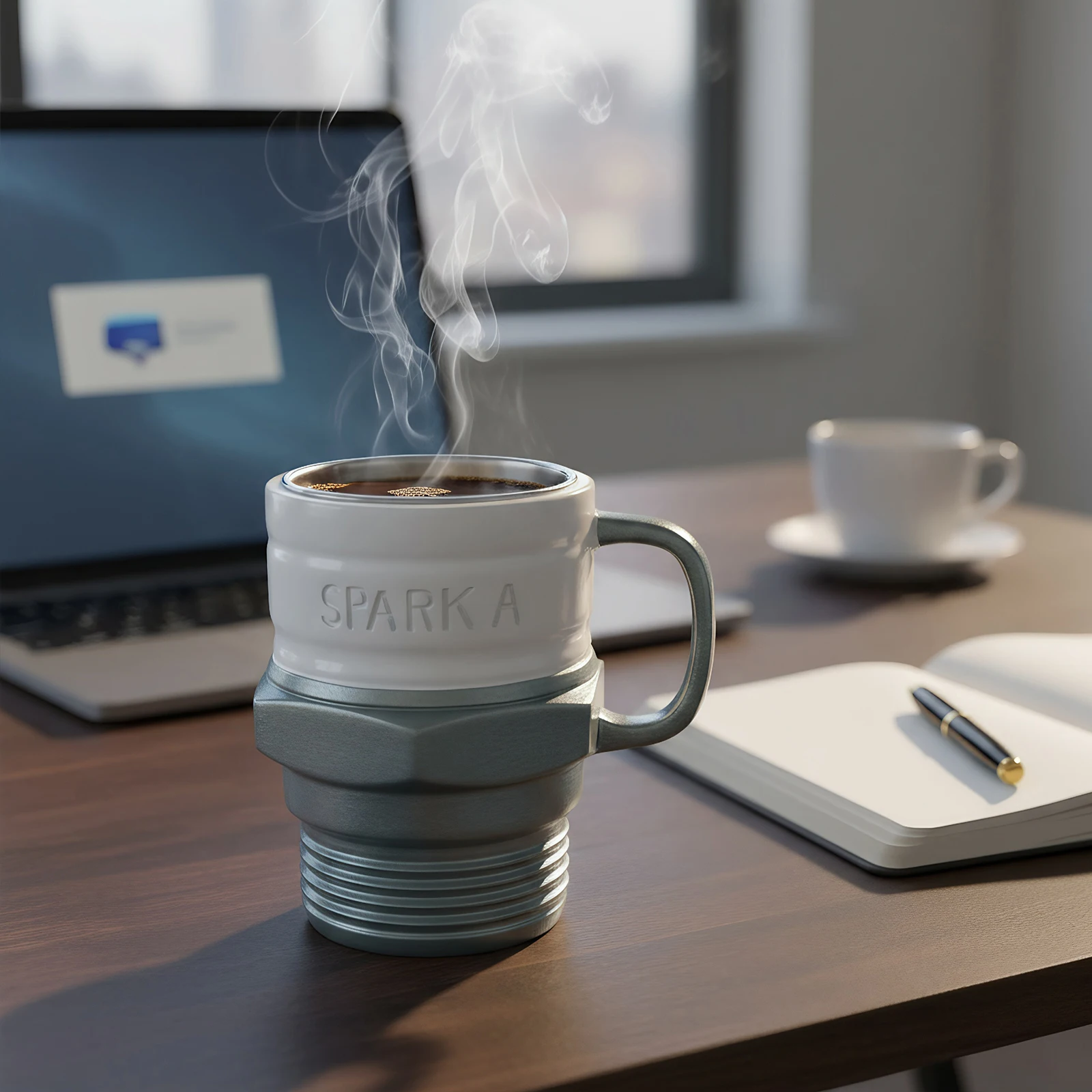 Spark Plug Coffee Mug Industrial Coffee Cup Mechanics & Gearheads Personalized Coffee Mug Unique Auto Gift for Man Birthday Gift