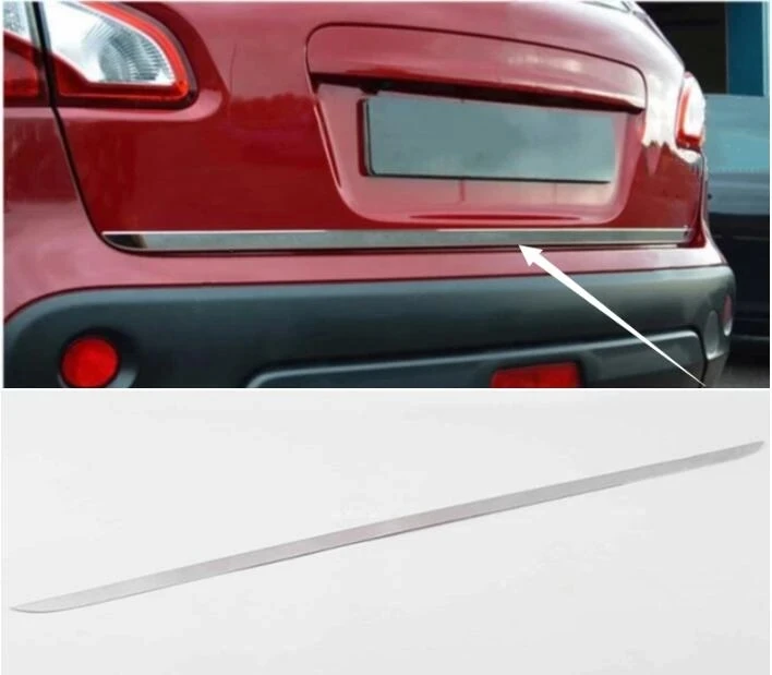 

Для Nissan Qashqai J10 2007 2008 2009 2010 2011- 2013 полоски для задней крышки багажника наклейки аксессуары для стайлинга автомобиля