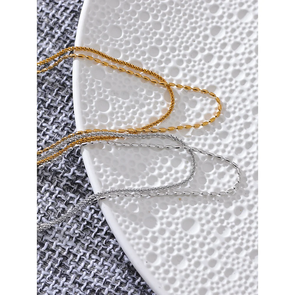 Yhpup Stainless Steel Necklace