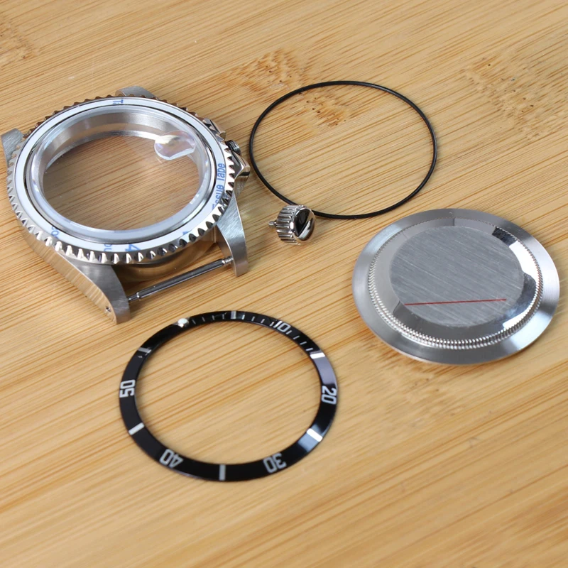 Vintage 39.5mm Sapphire Glass Watch Case