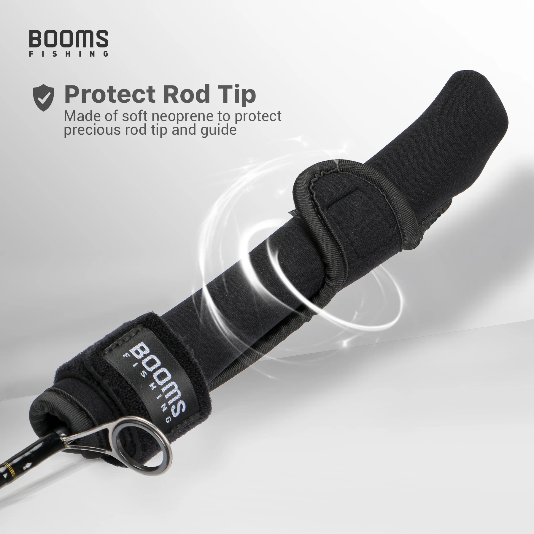 Booms Fishing RS5 Lure Rod Holder Belt Straps Wrap with Fishing Rods Tie  Suspenders Neoprene Tackle Tools Accessories