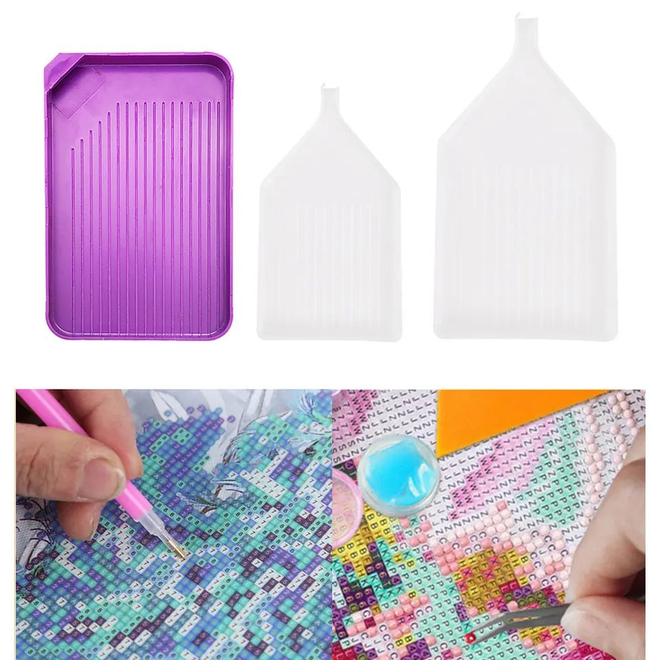 Funnel Tray Large Cusp Disc 5D DIY Diamonds Painting Tray Tool Accessories  (3)-823113.03