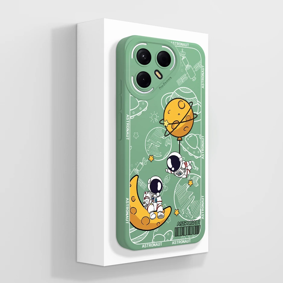 Artistic Oil Painting Style Soft Silicone Anti-Drop Phone Case Cover