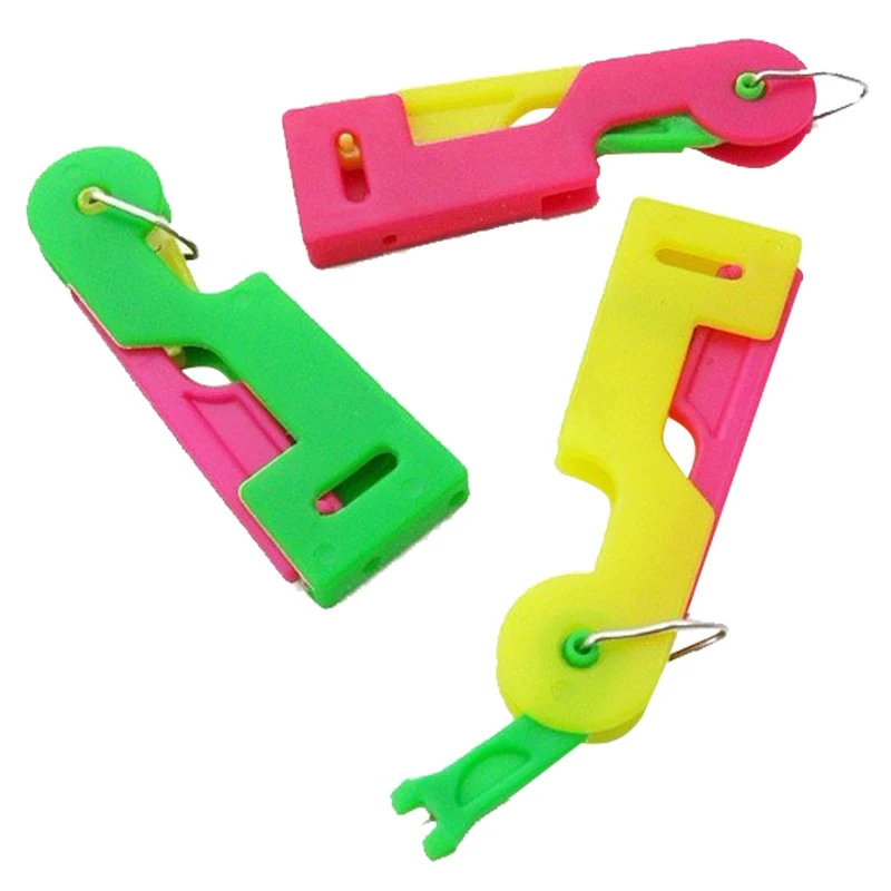 

5Pcs High Quality Automatic Sewing Needle Threader Simple Hand Machine Punch Tools Cross Stitch Accessories Crochet Set Gadget