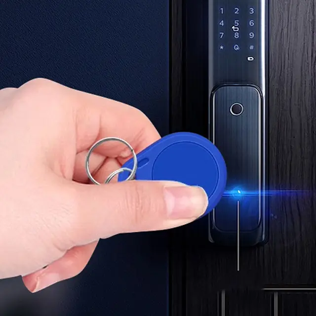 20pcs RFID IC Keyfobs Access Control Smart Chip Rewritable Access Card Waterproof 0 Sector Modifiable 2