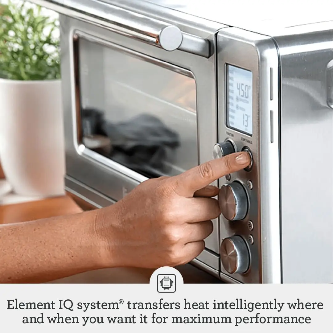 Smart Oven®, Convection Toaster Oven, Small Electric Countertop Oven, BOV800XL, Brushed Stainless Steel 2