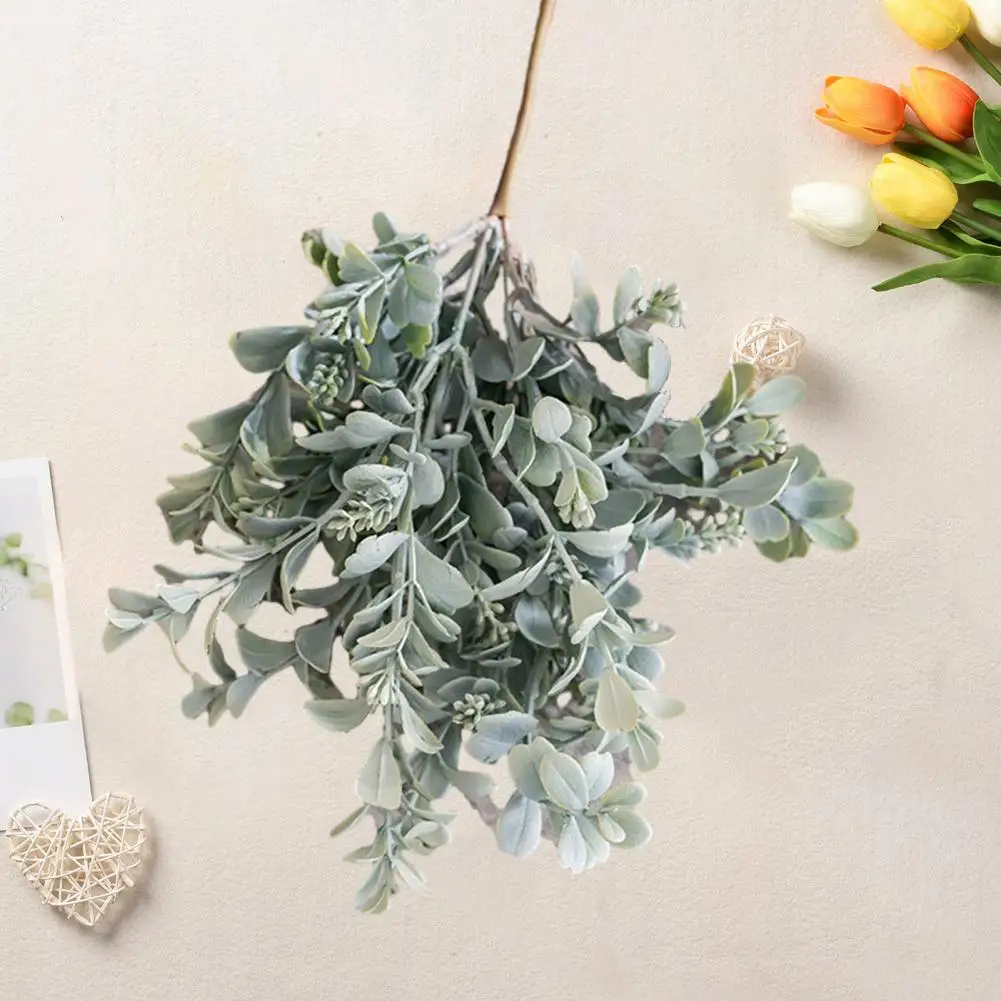 

No-maintenance Artificial Plant Realistic Artificial Plant Branch with Stem for Home Wedding Decor Reusable for Party