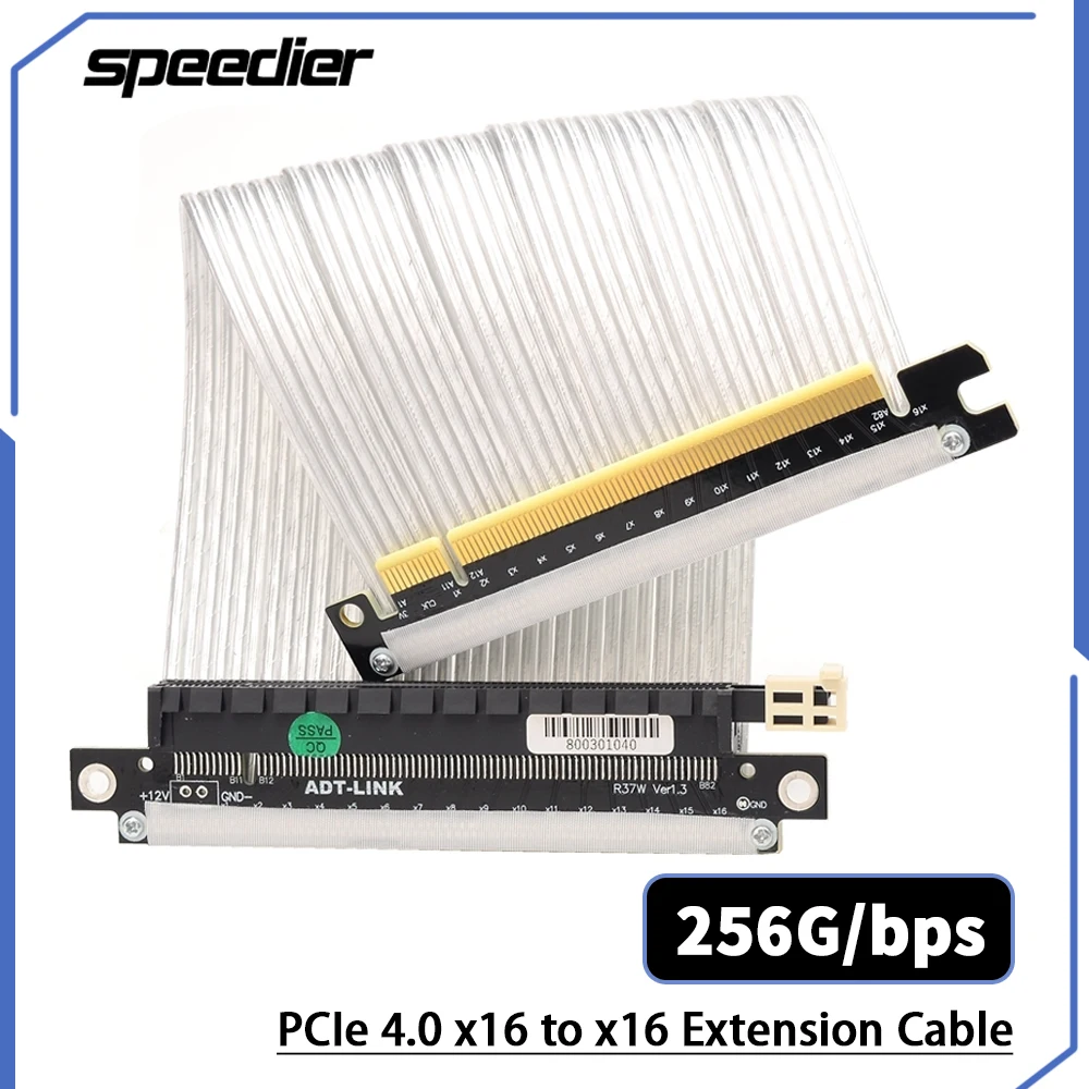 Riser Pcie X16 A X16 Cavo Gen4 Estensione Scheda Video Grafica Pci Express 4.0 Per Telaio Scheda Madre Itx A4 Mini Pc-Case